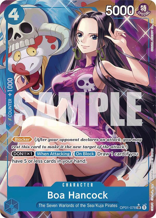 Boa Hancock (OP01-078) (Alternate Art)-OP01-078