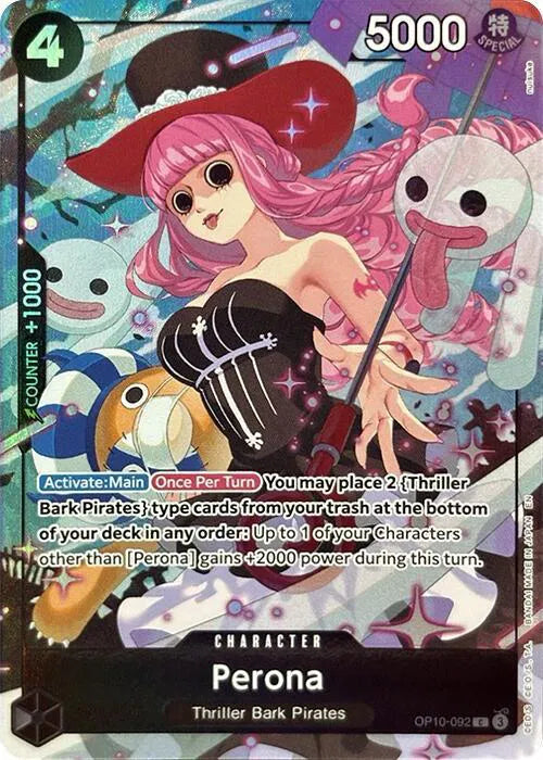 Perona (Premium Card Collection -Best Selection Vol. 4-) OP10-092