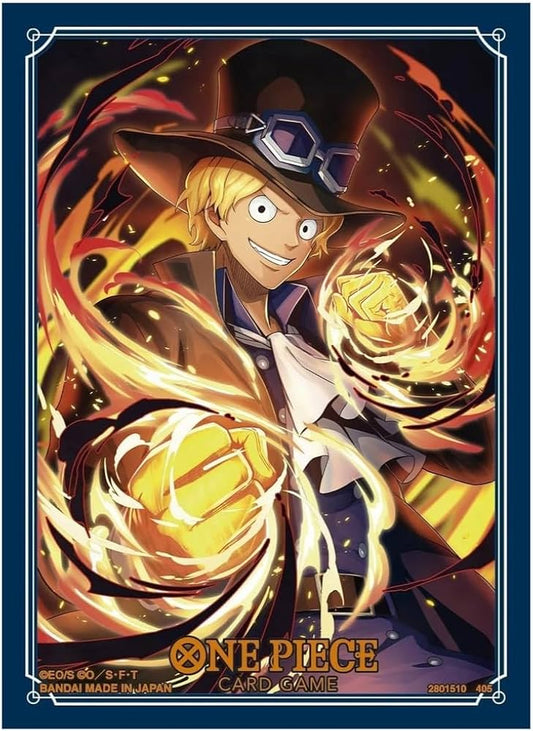 One Piece Card Game Official Sleeves: Assortment 12 - Sabo (70-Pack)